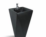 515 Pedestal Basin - Matte Black