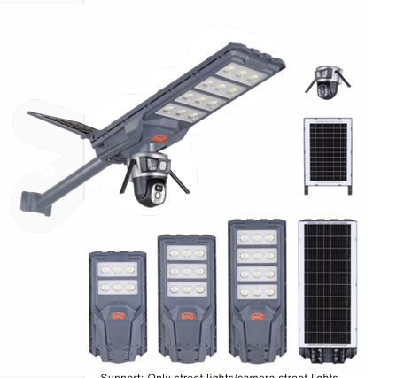 Solar Camera Street Light