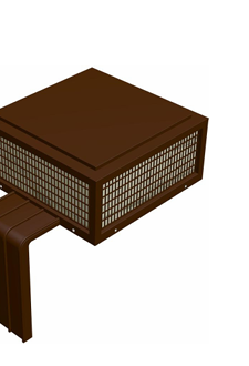 5018 Outdoor Wall / Boundary Light - Angled View