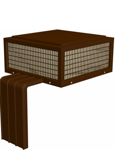 5018 Outdoor Wall / Boundary Light - Side View