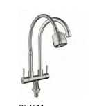 DL J611 Chrome Kitchen Mixer