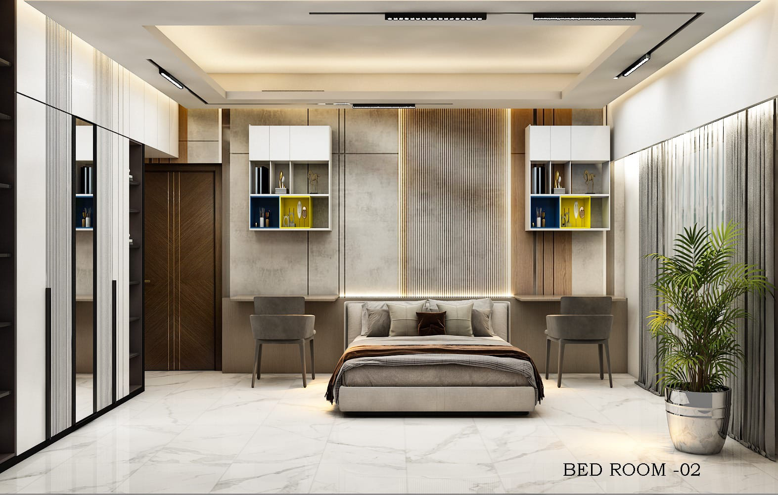 Interior Design project Interior Design Bedroom 01