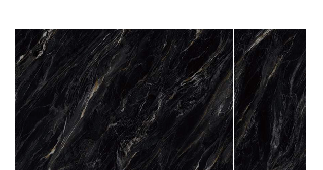 126E6009L Black Marble Floor Tile