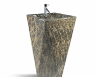 515 Pedestal Basin - Brown