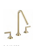 B-21813RB Brushed Gold Basin Mixer Set