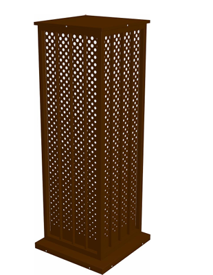 5012 Outdoor Decorative Light - Angled View