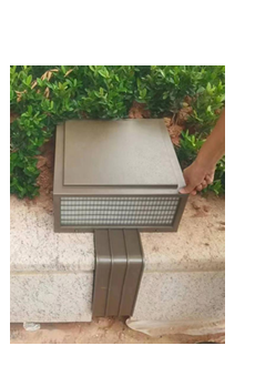 5018 Outdoor Wall / Boundary Light - Installed View