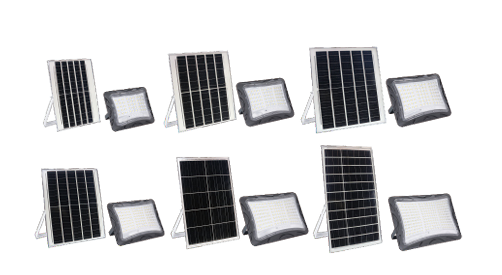 Solar Flood Light Set